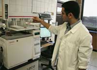 Cesar Loading Twister® Stir Bars in the GERSTEL TDU for Analysis on the Leco Pegasus IV GC-TOFMS
